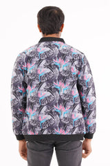 Men's Jacket (Grey Printed)