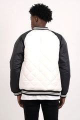 Men's Jacket (Black-White)