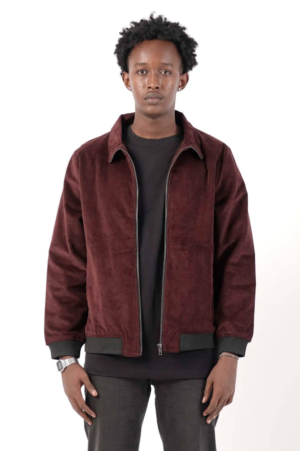 Men's Jacket (Burgundy)