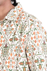 Men's Jacket (Green Printed)