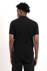 Men's Polo Shirt (Black)