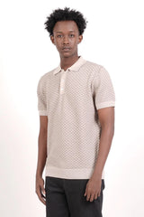 Men's Polo Shirt (Beige)