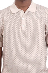 Men's Polo Shirt (Beige)