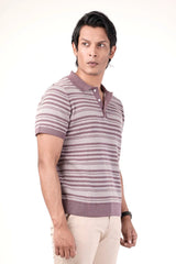 Men's Polo Shirt (Purplish Plum)
