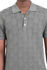 Men's Polo Shirt (Teal Grey)