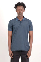 Men's Polo Shirt (Blue)