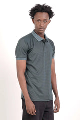 Men's Polo Shirt (Sea Blue)