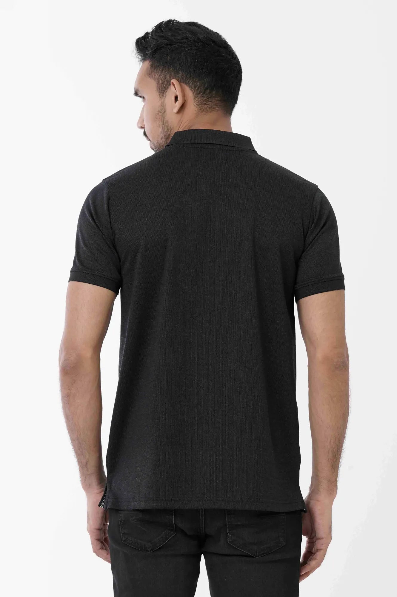 Men Polo Shirt (Black)