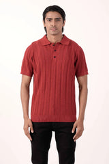 Men Polo Shirt (Maroon)