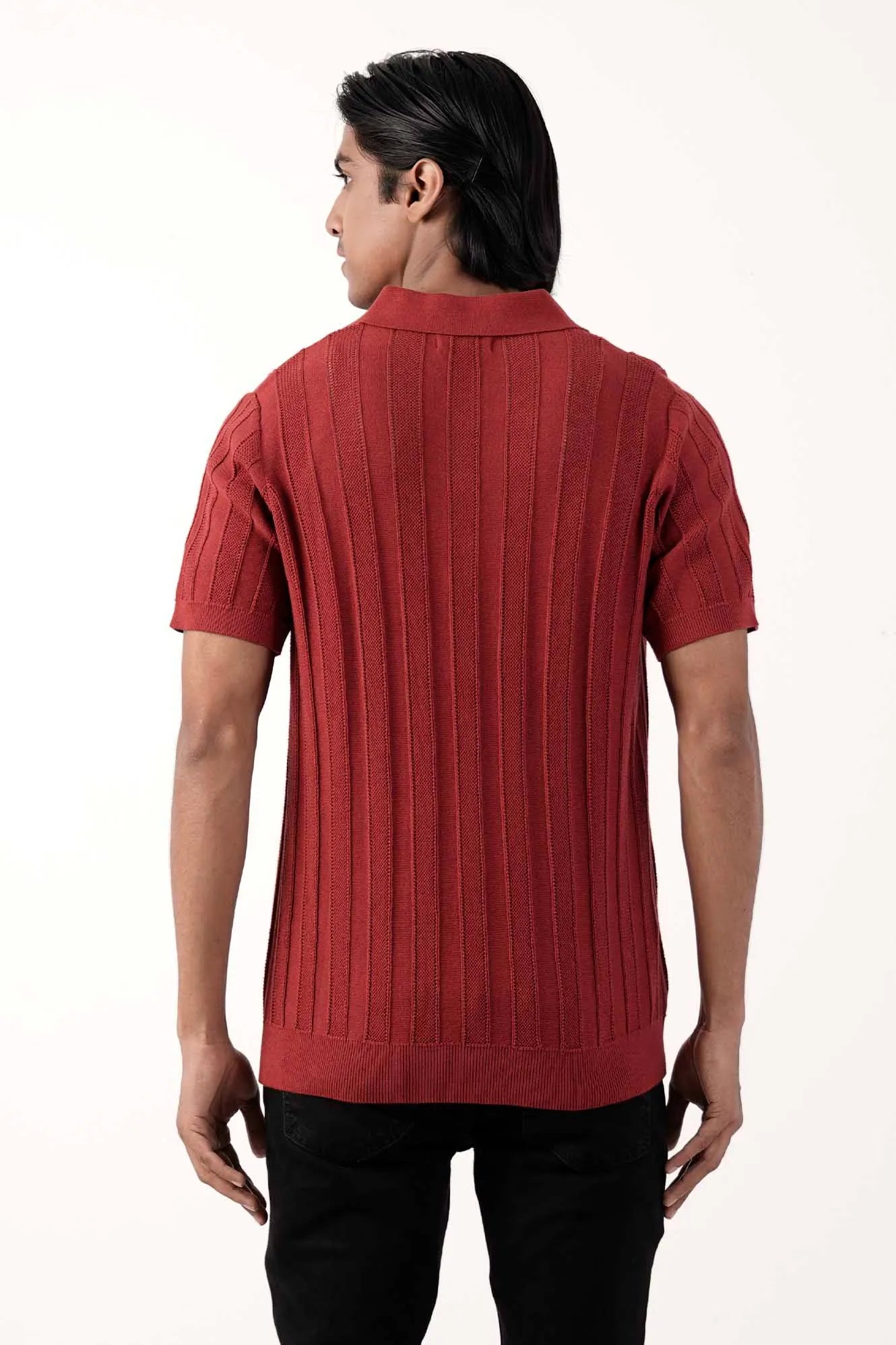 Men Polo Shirt (Maroon)