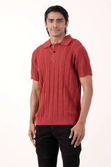 Men Polo Shirt (Maroon)