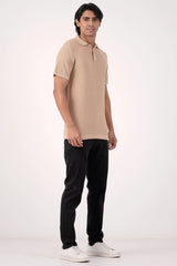 Men's Polo Shirt (Beige)
