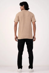 Men's Polo Shirt (Beige)