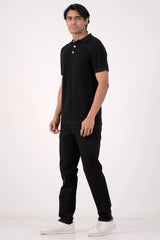 Men's Polo Shirt (Black)