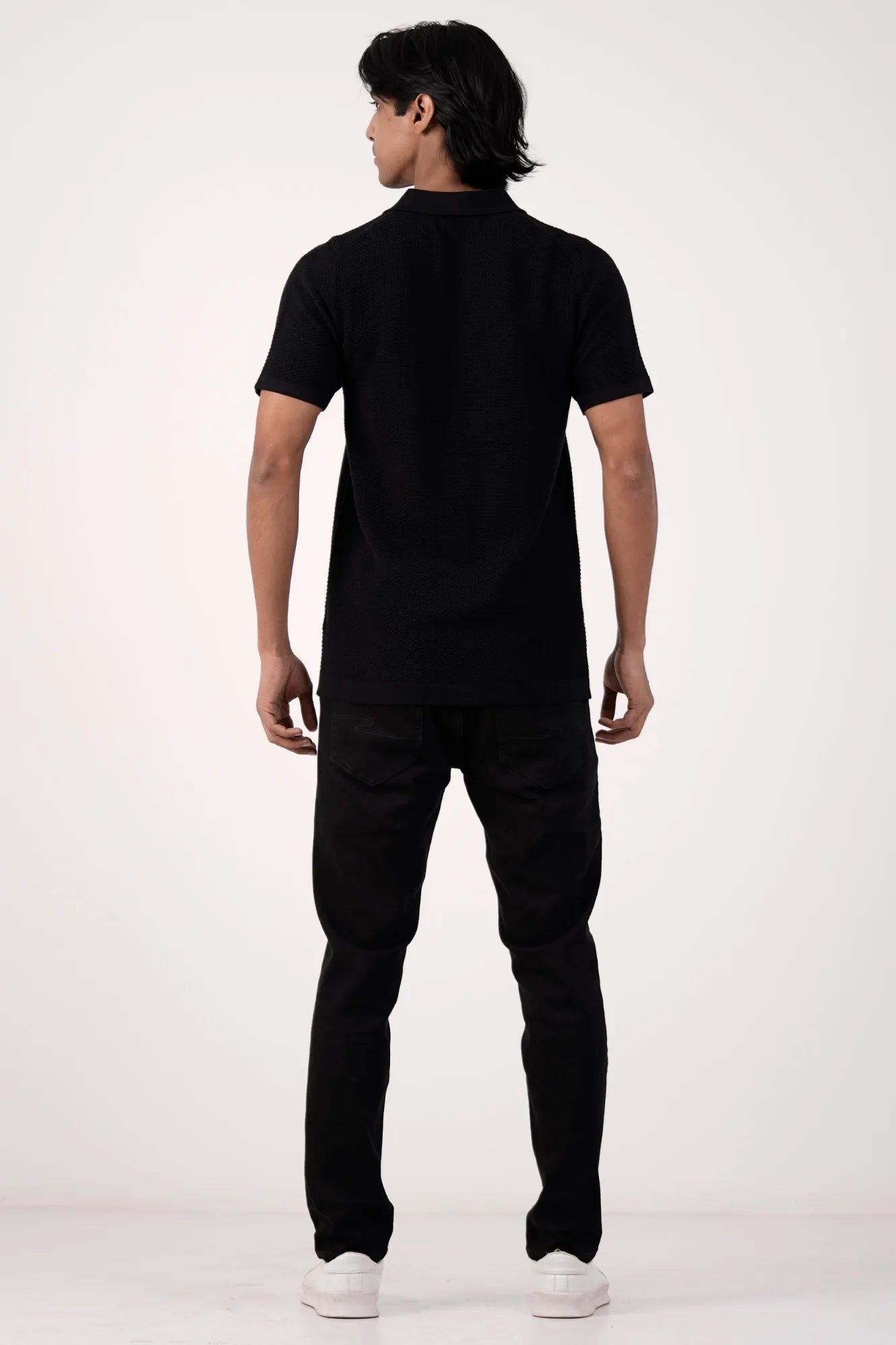 Men's Polo Shirt (Black)