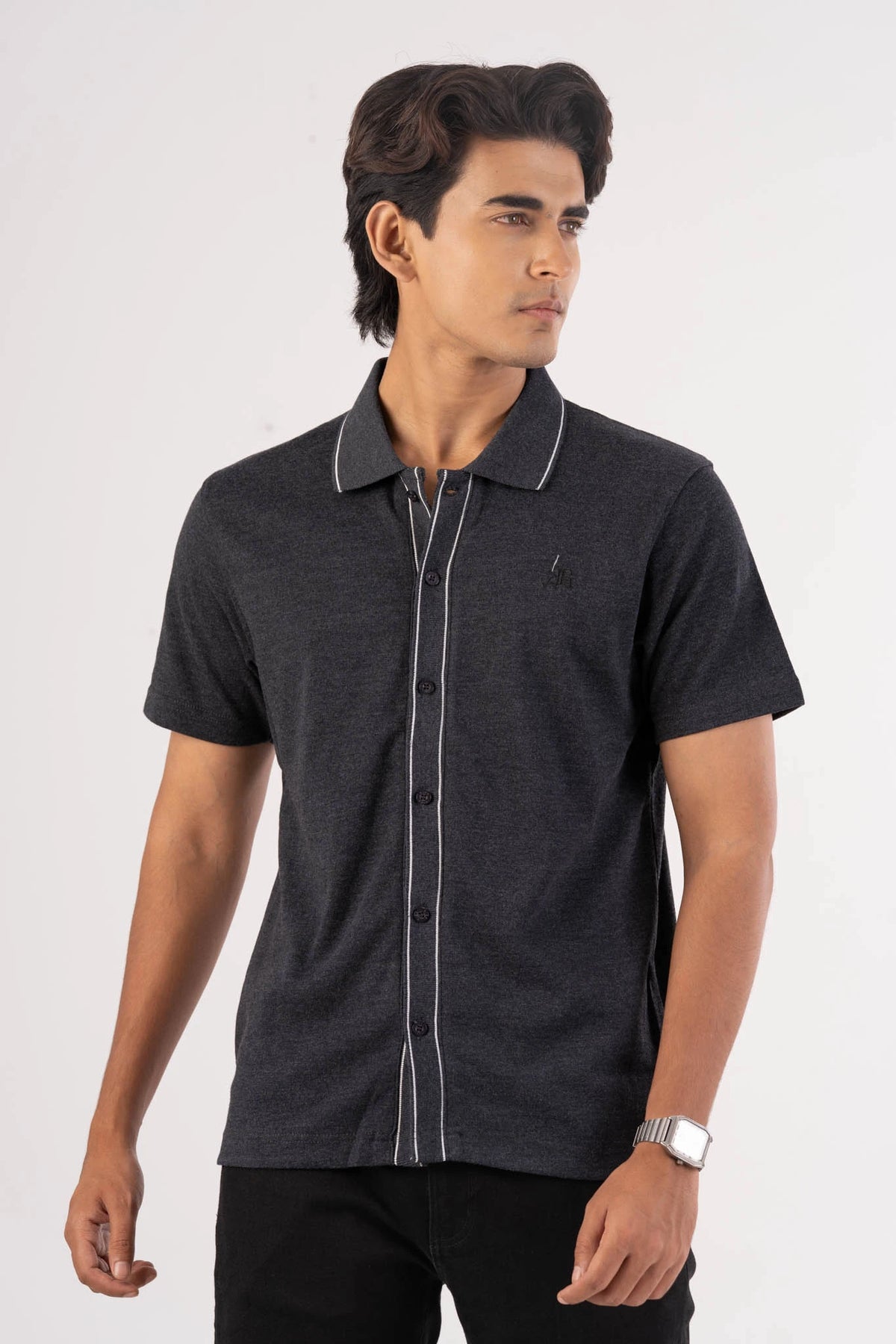 Men's Polo Shirt (Black)