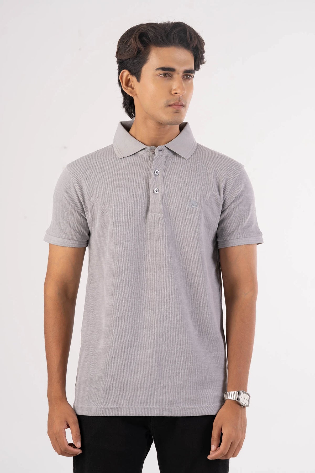 Men's Polo Shirt (Lt. Grey)