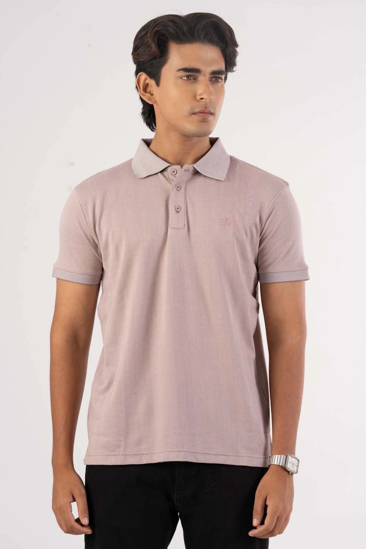 Men's Polo Shirt (Mauve)