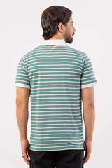 Men's Polo Shirt (Pastel Stripe)