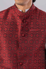 Men's Vest (Maroon)