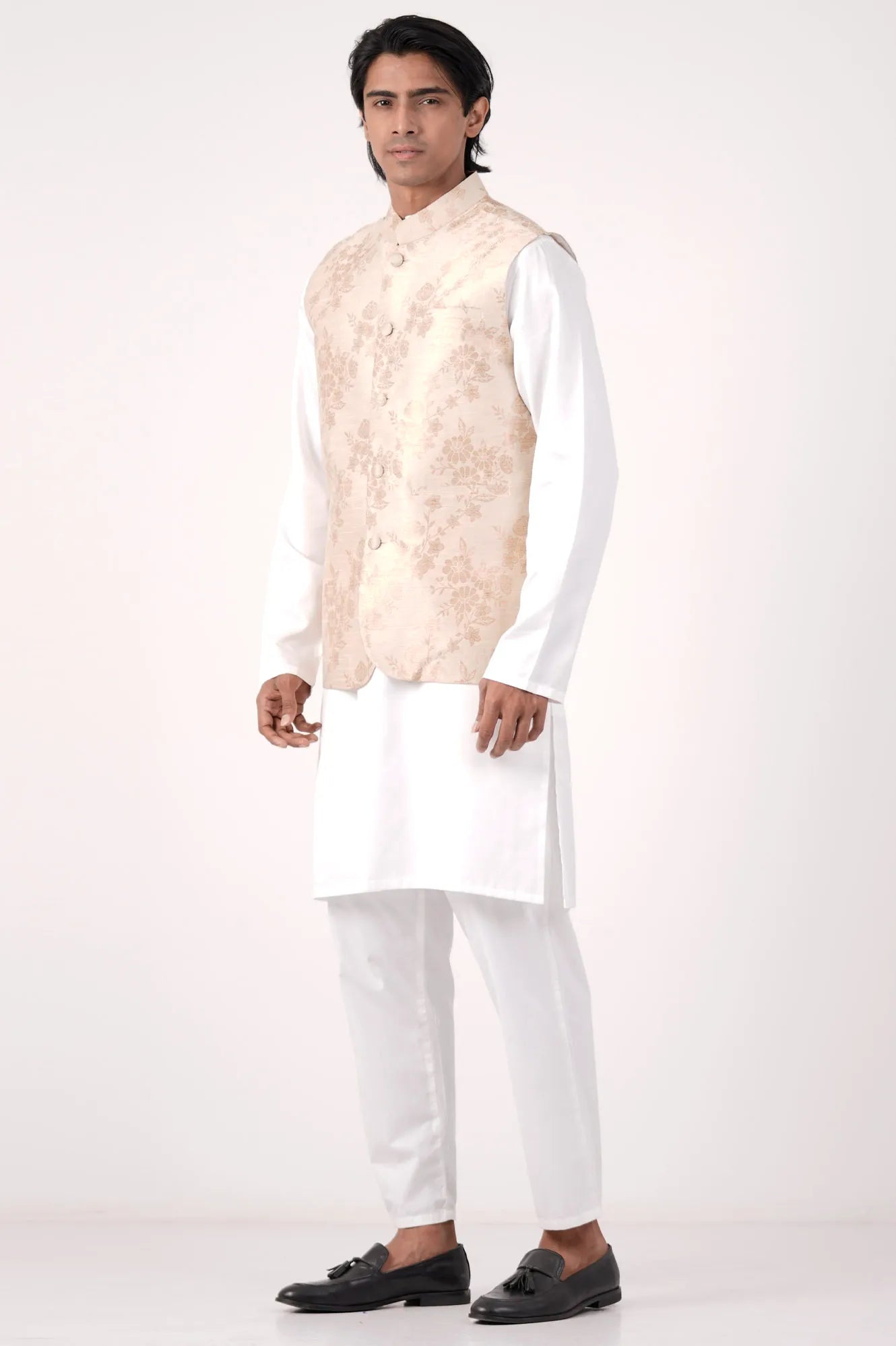 Men Vest (Cream)