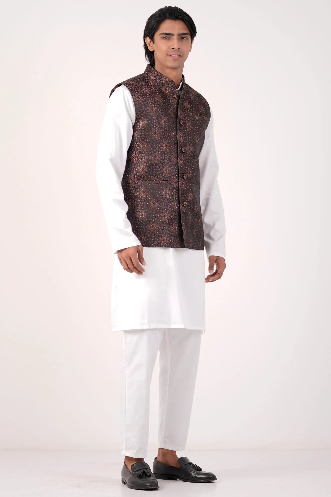 Men Vest (Black Gold)
