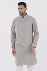 Men Panjabi (Brownish grey)