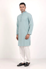 Men's Panjabi (Pastel Green)