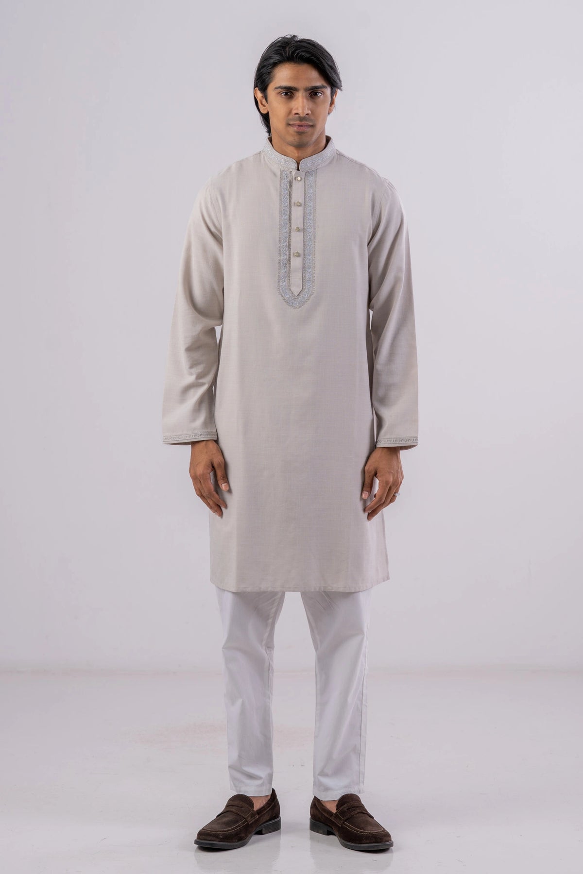 Men's Panjabi (Beige)