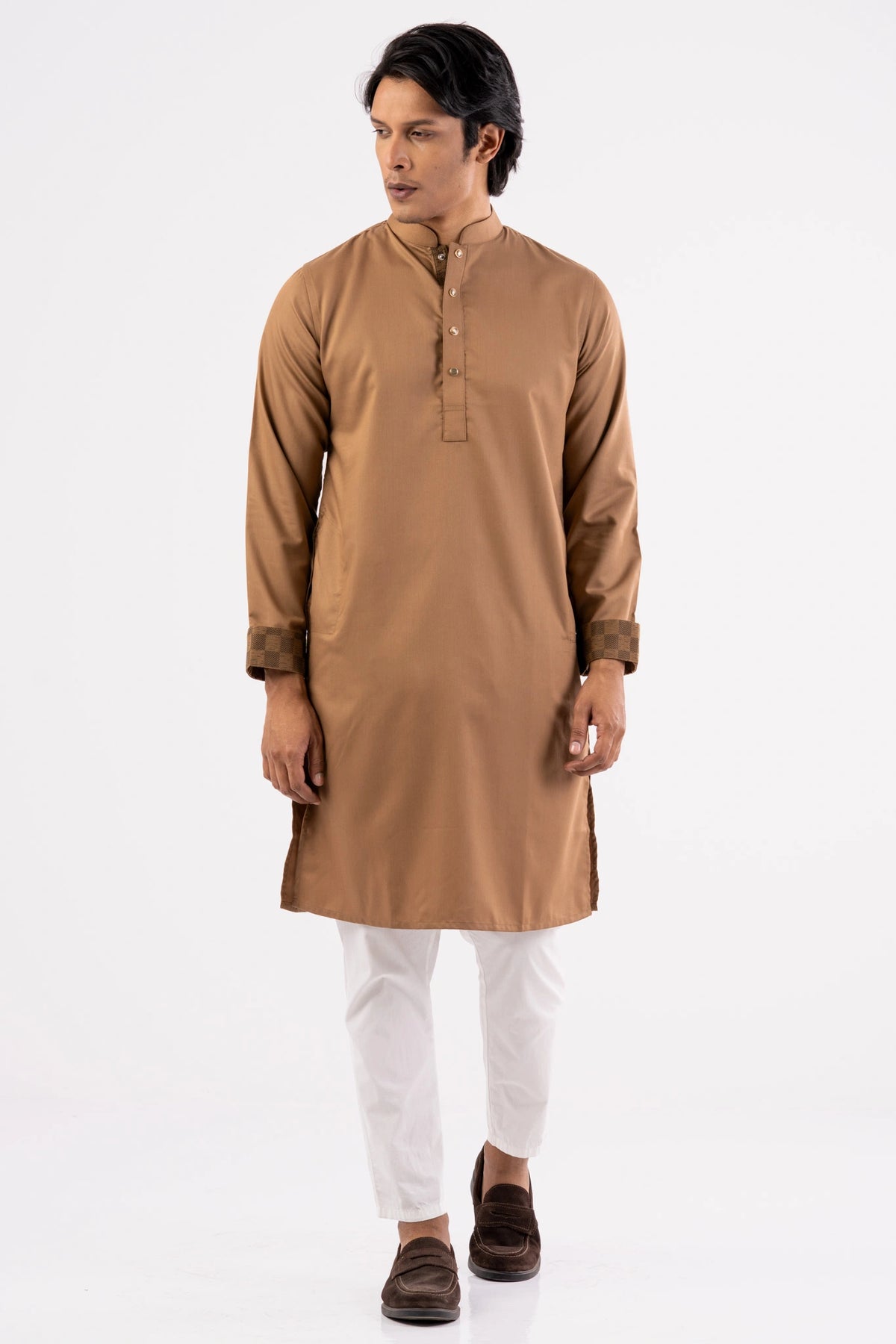 Men's Panjabi (Brown)