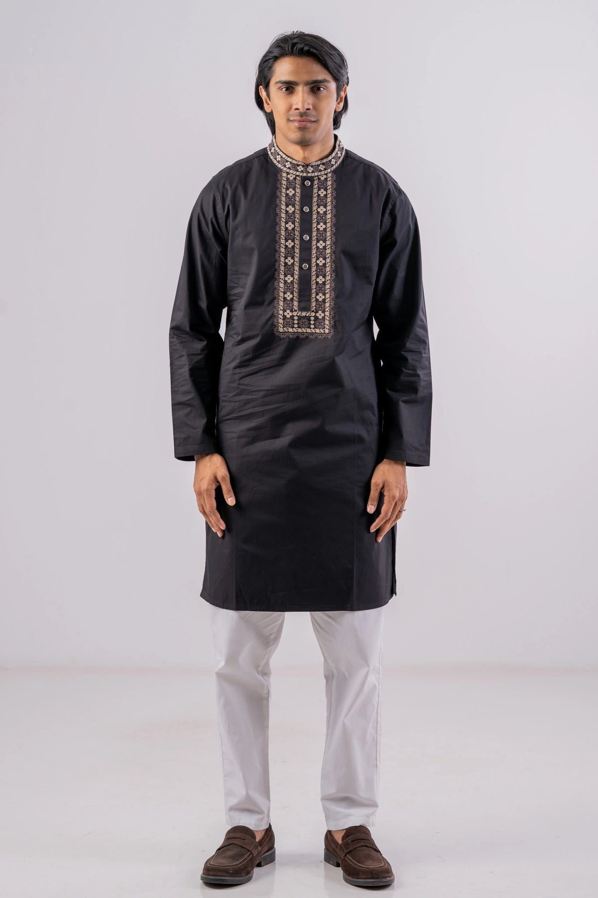Men's Panjabi (Black)