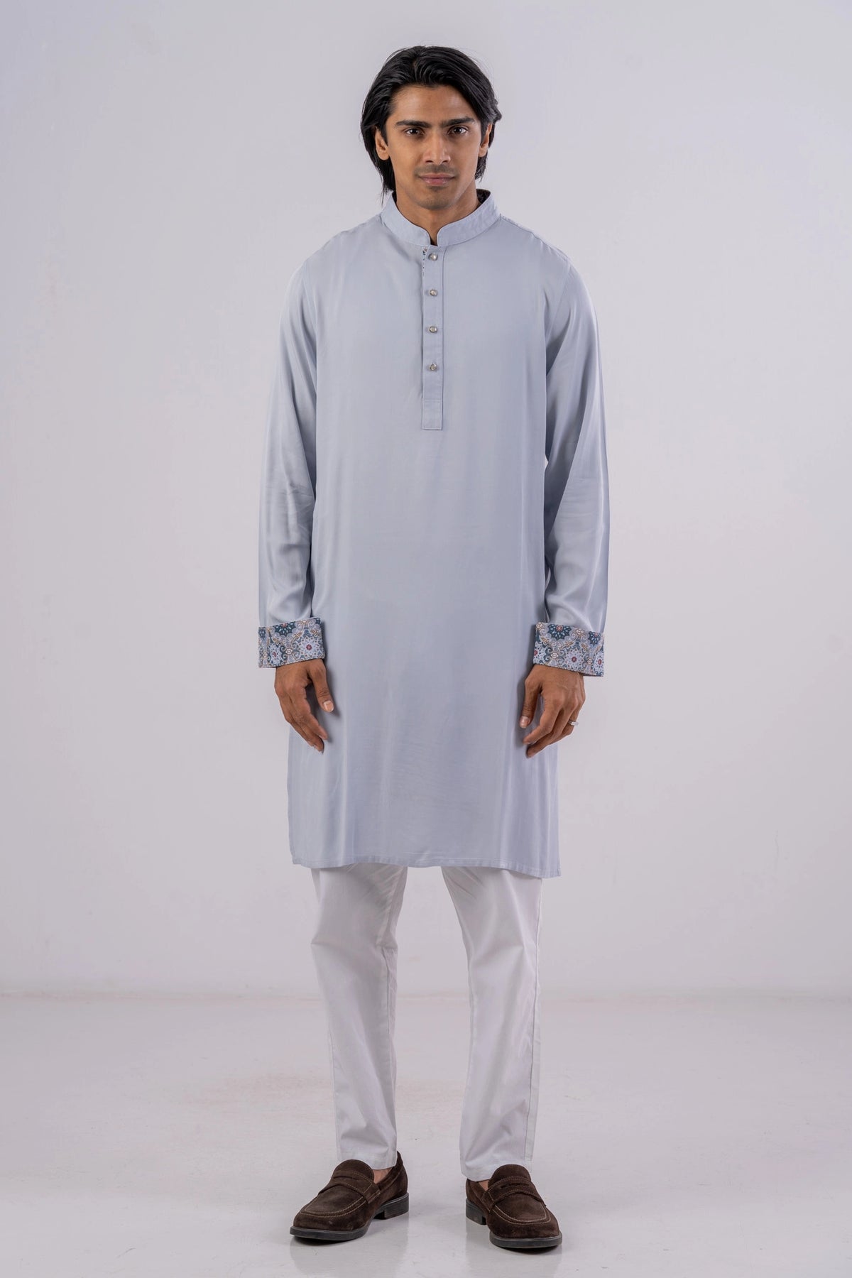 Men's Panjabi (Lt. Grey)