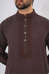 Men's Panjabi (Brown)