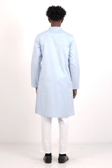 Men's Panjabi (Sky Blue)
