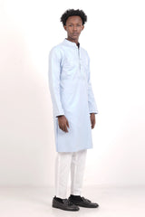 Men's Panjabi (Sky Blue)