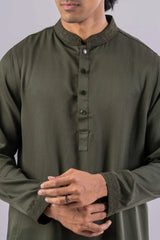 Men's Panjabi (Olive)