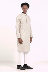 Men's Panjabi (Lt. Olive)