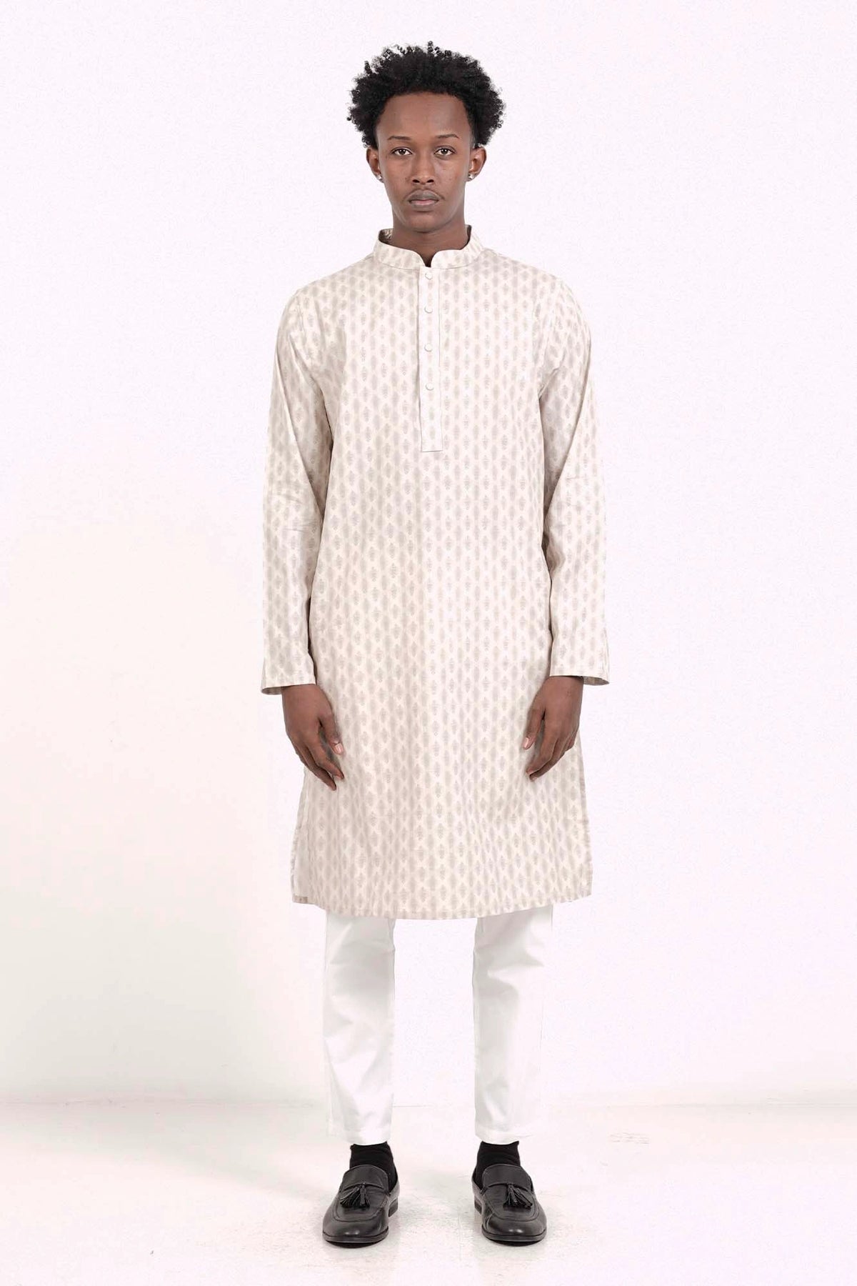 Men's Panjabi (Lt. Taupe)
