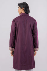 Men's Panjabi (Burgundy)