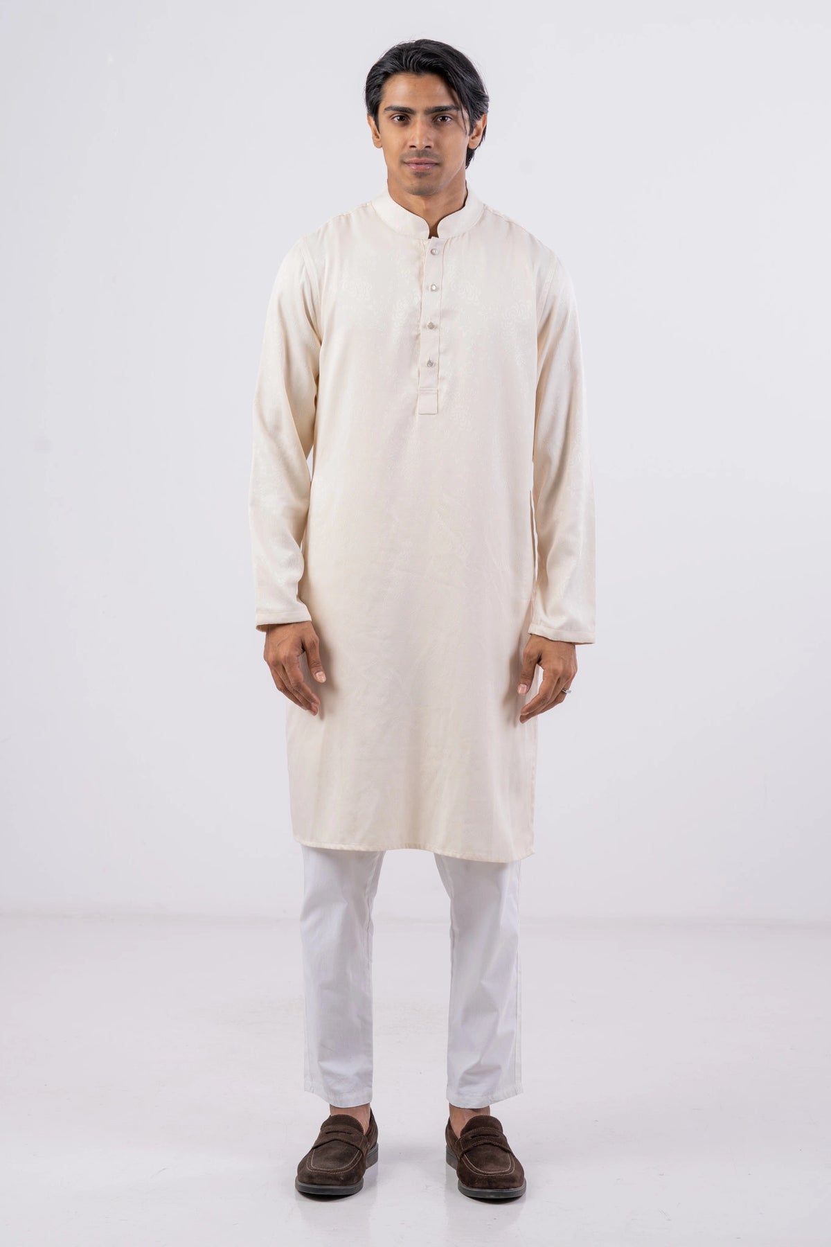 Men's Panjabi (Ivory)