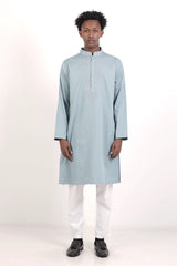Men's Panjabi (Pastel Blue)