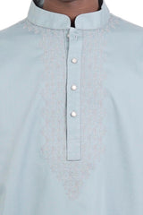 Men's Panjabi (Pastel Blue)