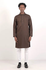 Men's Panjabi (DK. Olive)