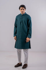 Men's Panjabi (Dk. Green)