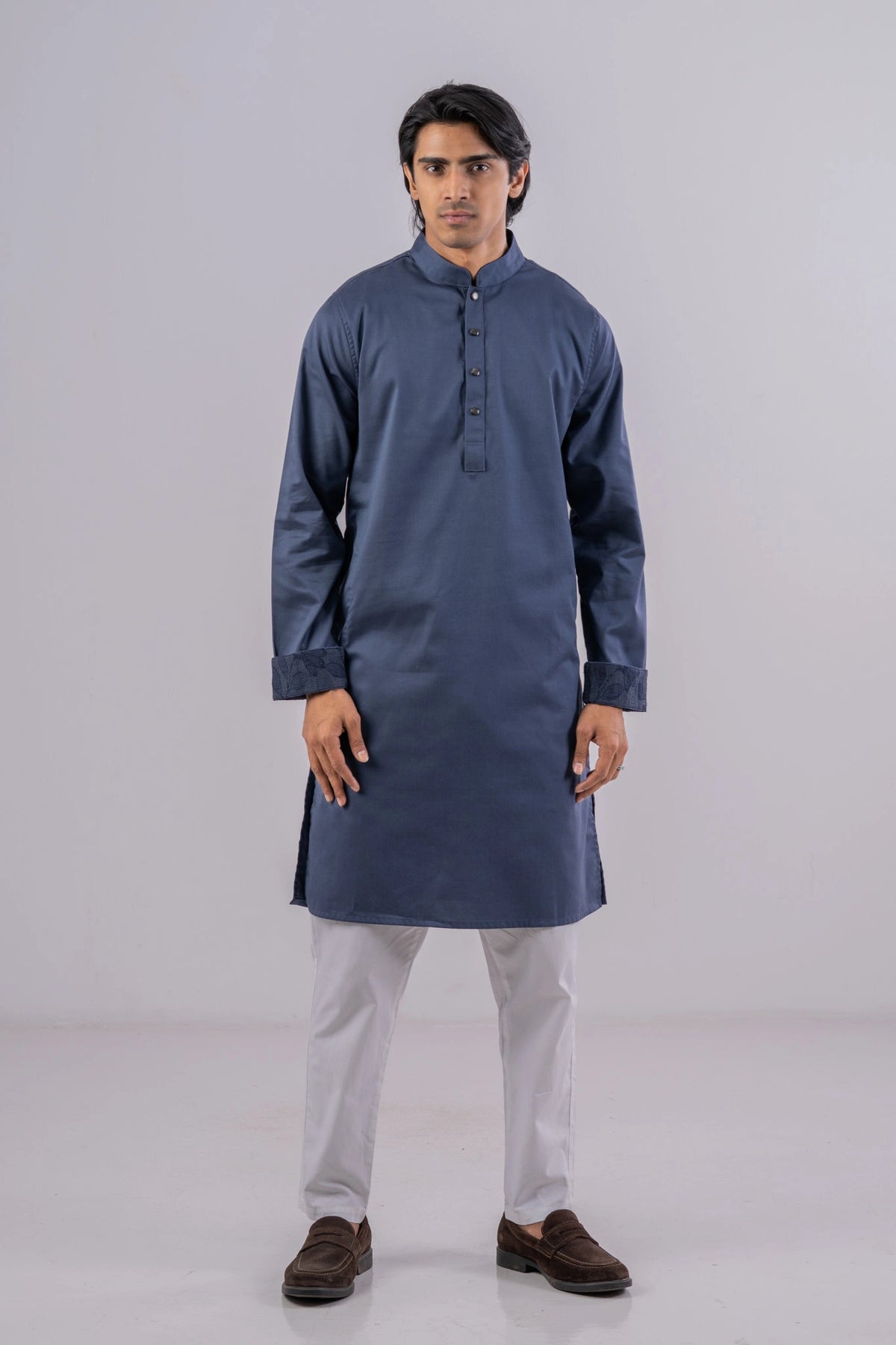 Men's Panjabi (Azure)