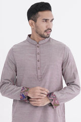 Men's Panjabi (Brick)