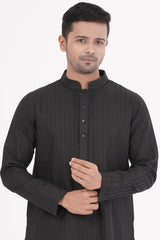 Men's Panjabi (Black)