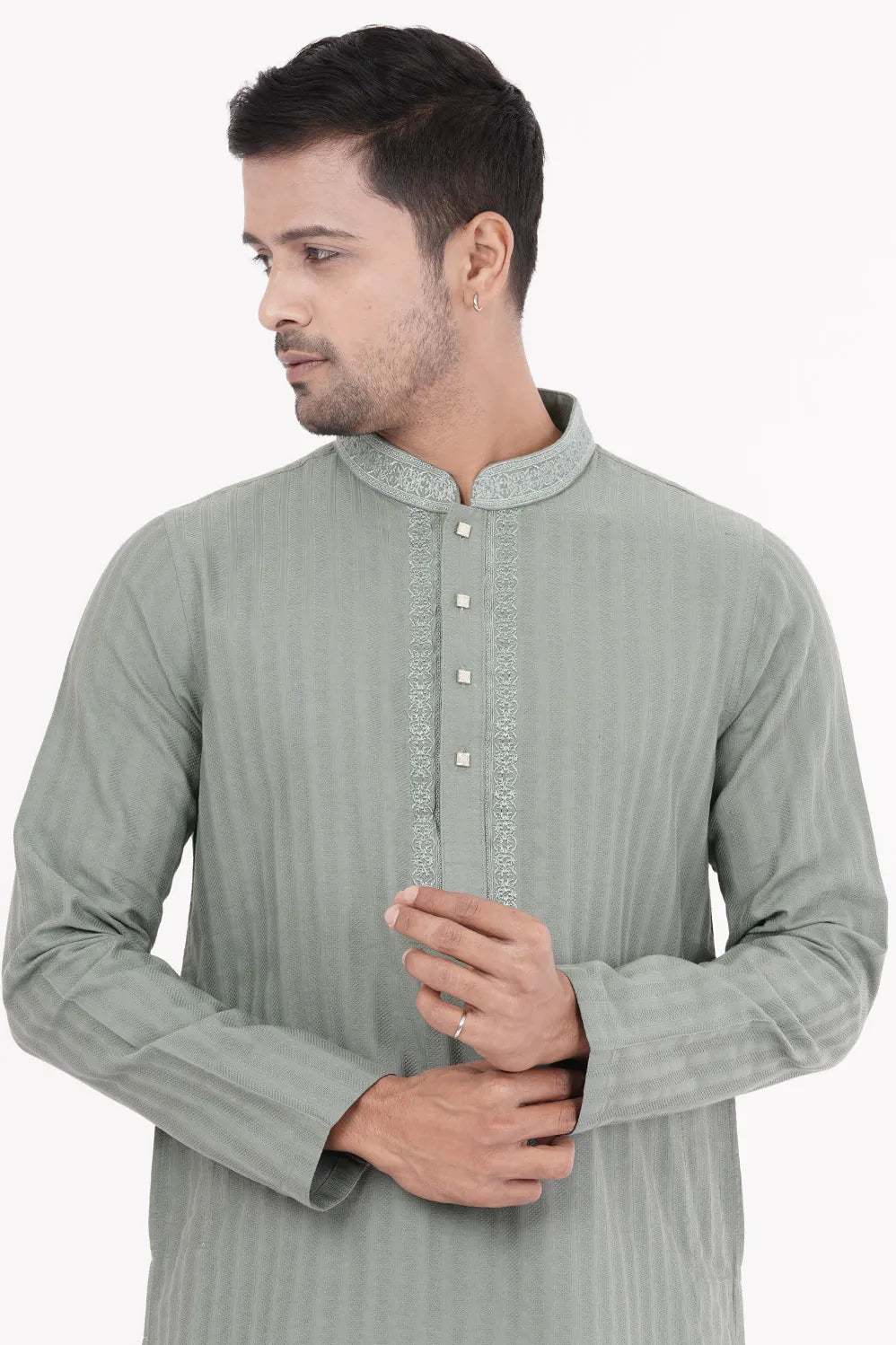 Men's Panjabi (Olive)