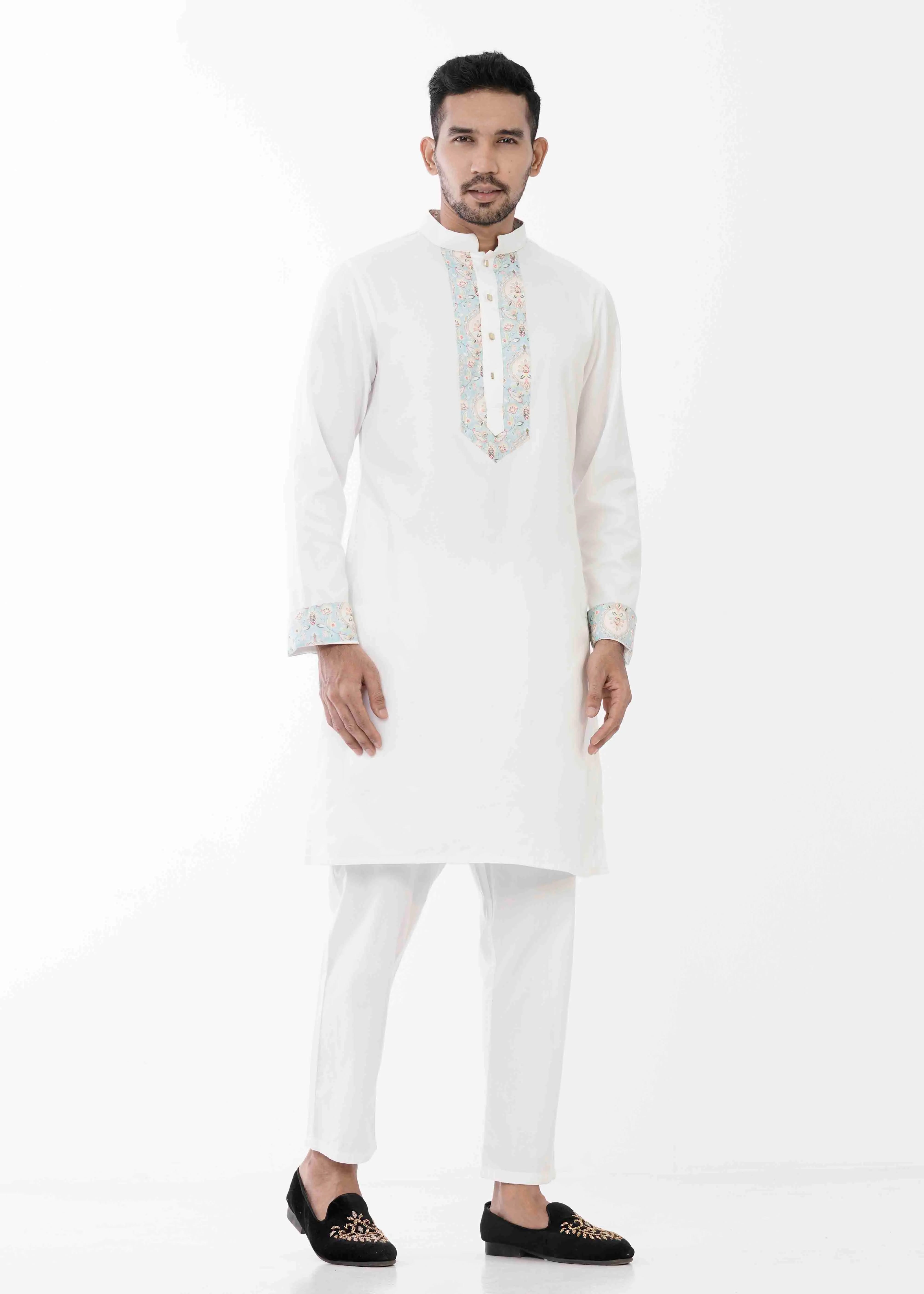 Men's Panjabi (White)