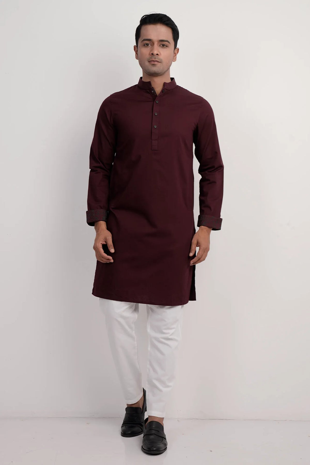 Men Panjabi (Dk. Maroon)